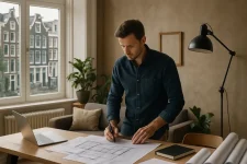 Interieurarchitectuur in Amsterdam van ontwerp tot uitvoering