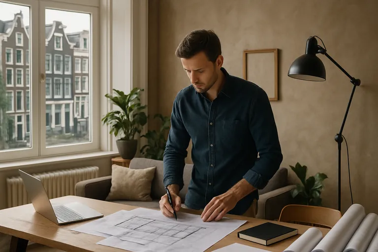 Interieurarchitectuur in Amsterdam van ontwerp tot uitvoering